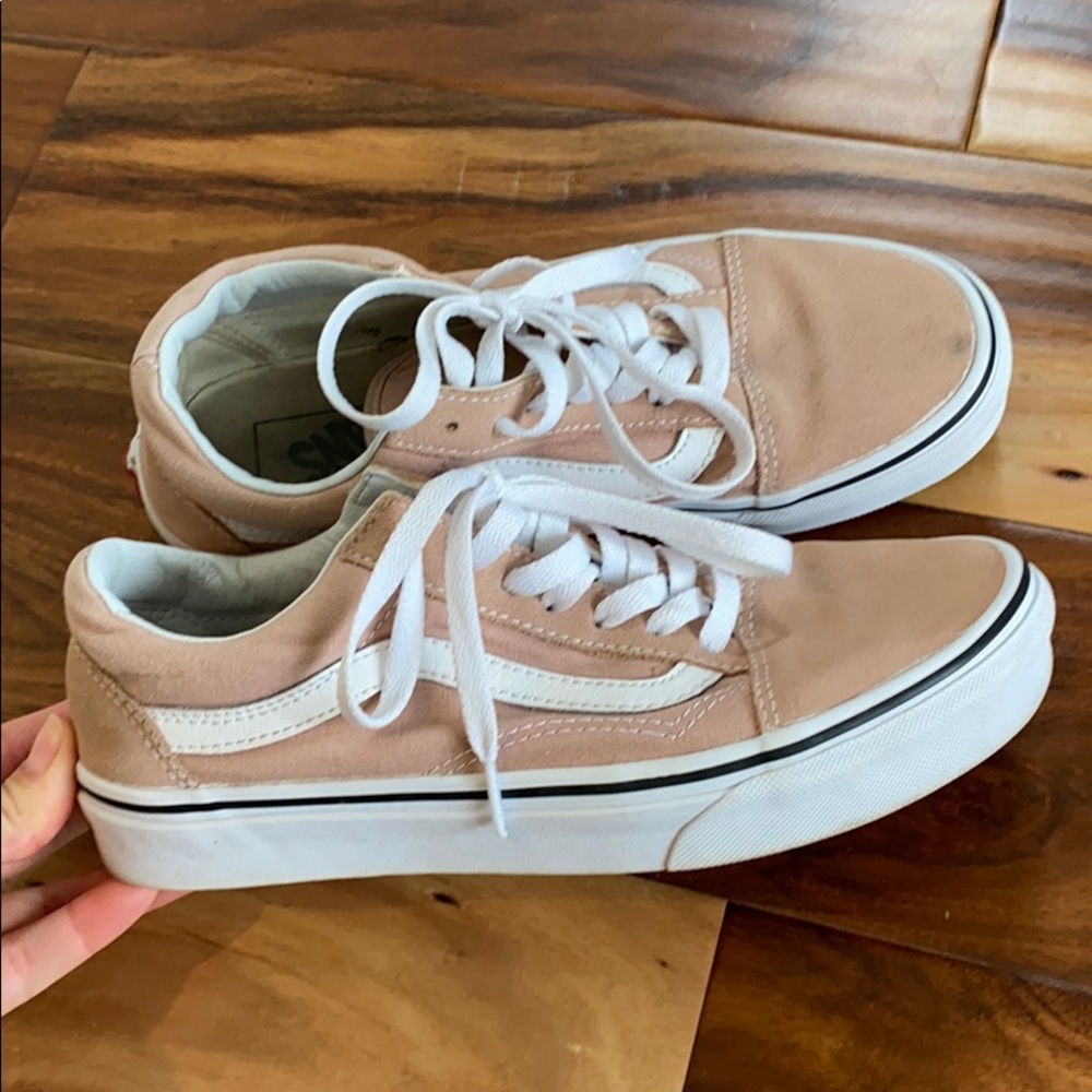 Pink Vans W 7.5